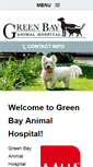 Mobile Screenshot of greenbayanimalhospital.com